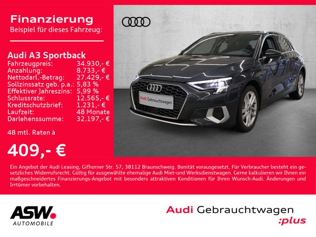 Audi A3 Sportback advanced 40TFSI e Navi LED VC PDC