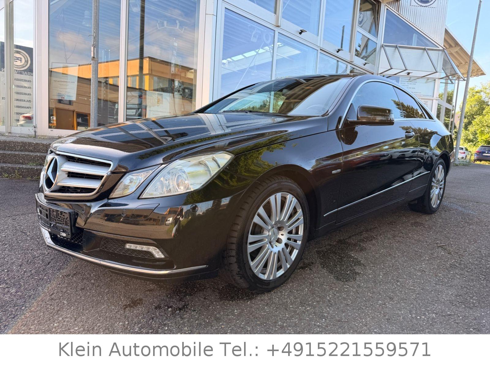 Mercedes-Benz E 220 CDI Coupe BlueEfficiency Navi Temp.