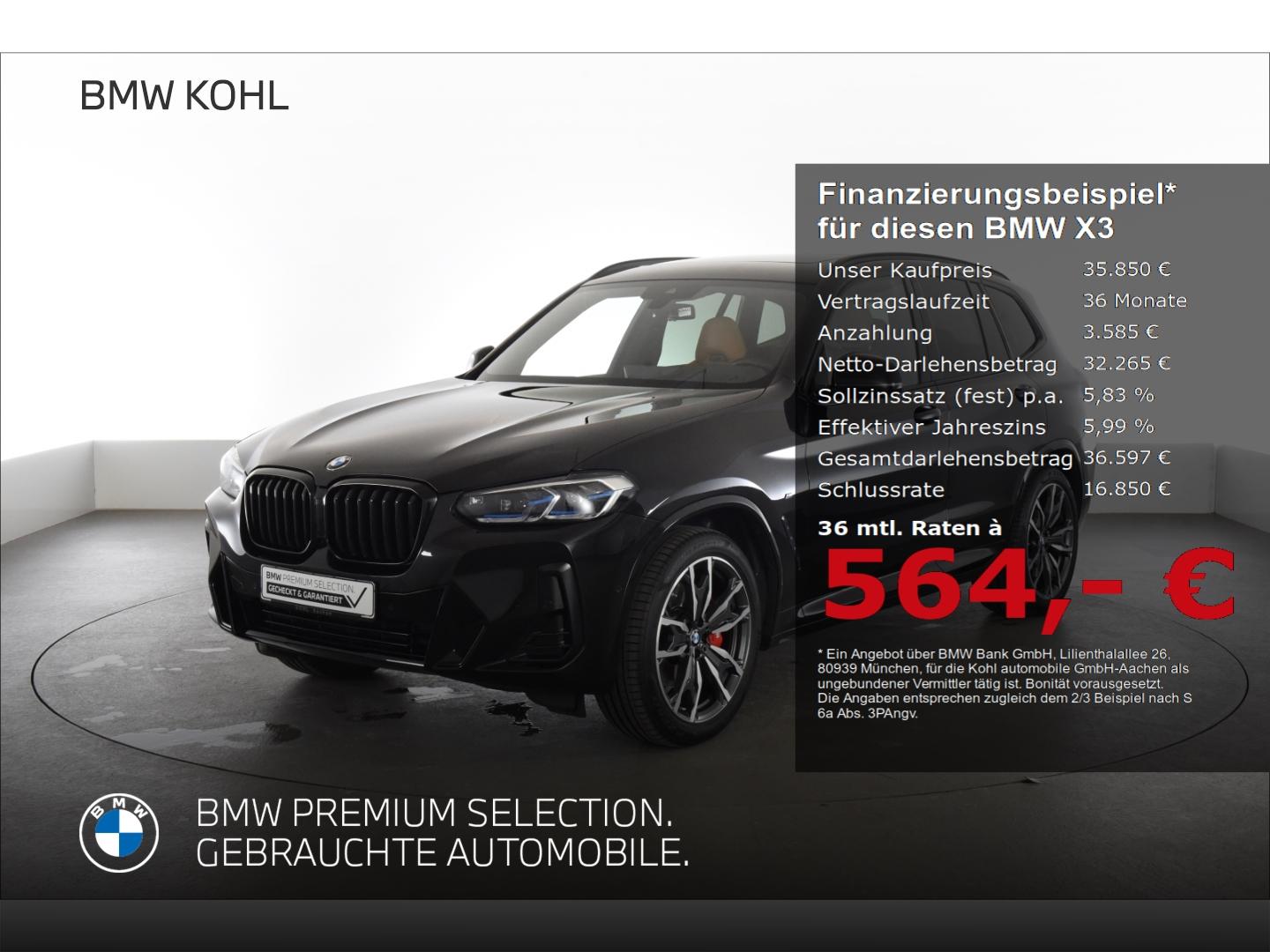 BMW X3 xDrive 20d M Sport Panoramadach Innovationspa