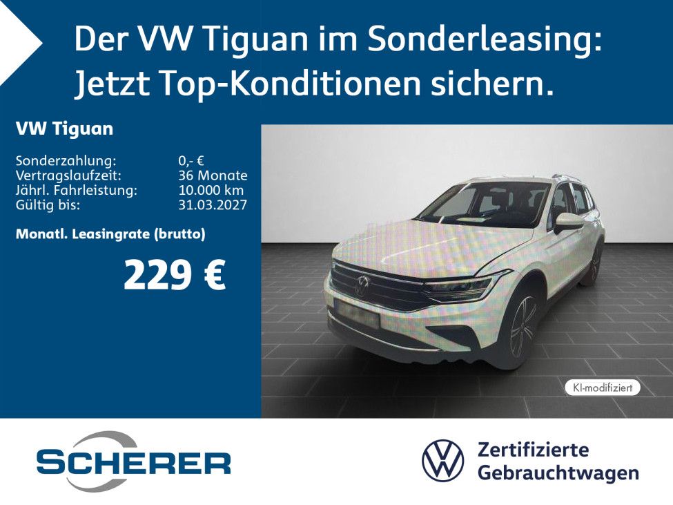 Volkswagen Tiguan 1,5 TSI NAVI/IQ.Drive/RFK/LED/u.v.m.