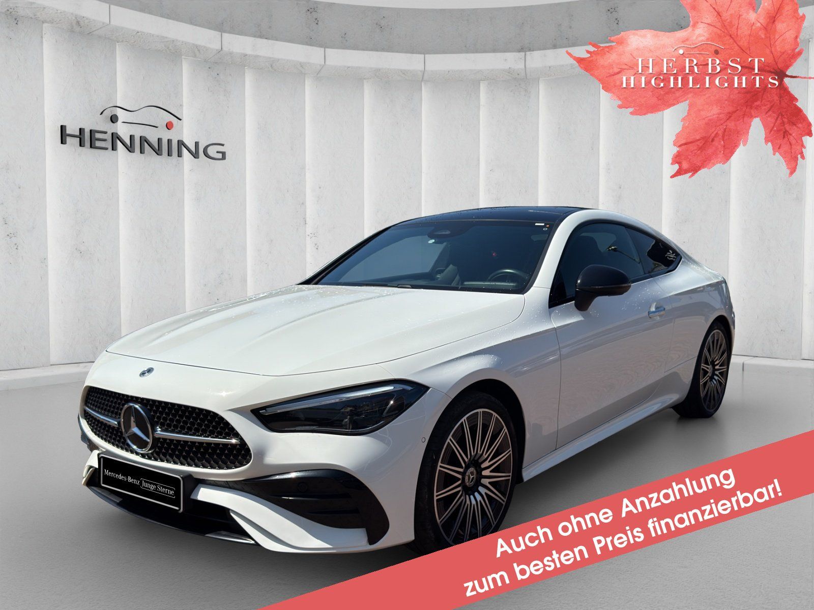Mercedes-Benz CLE 220 d AMG Coupé Night Panorama Kam Totw. 20"