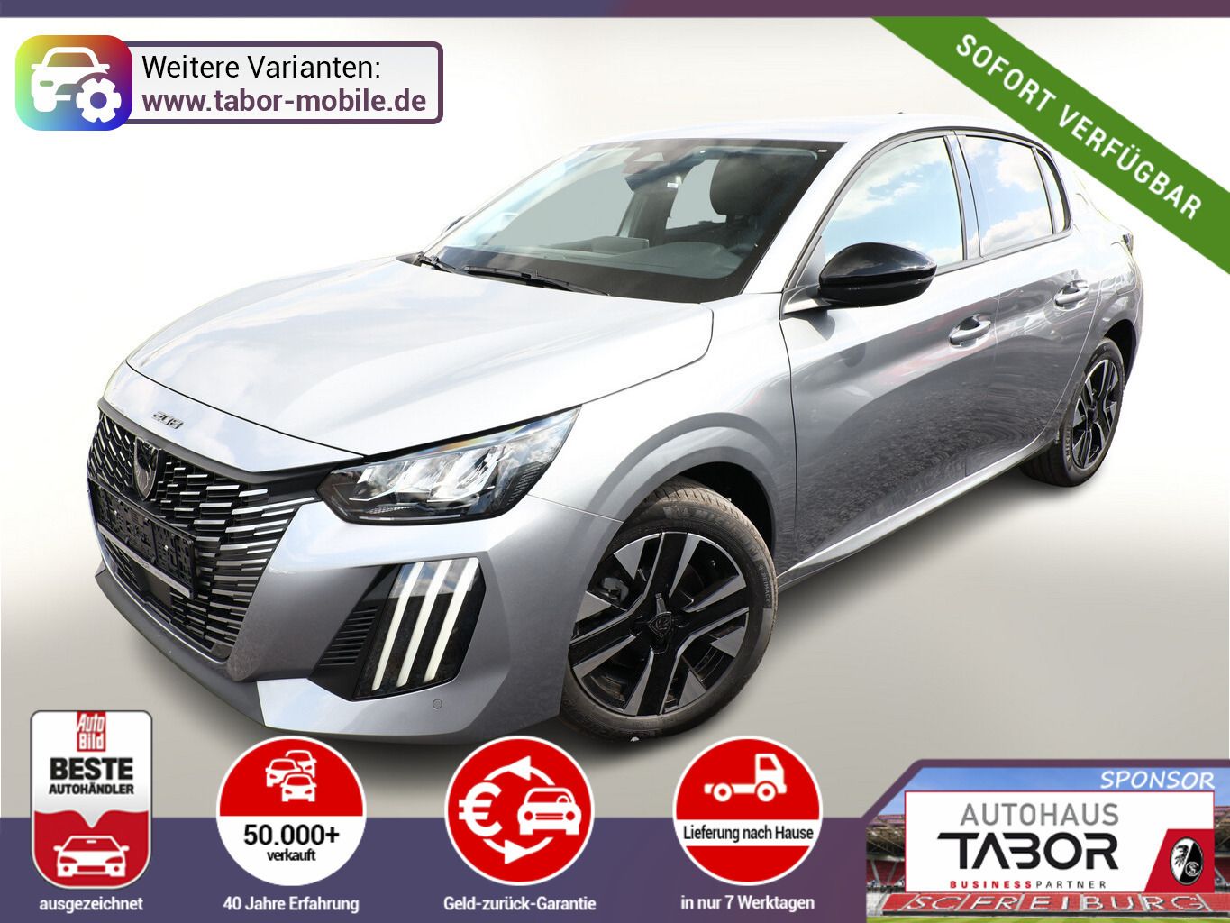 Peugeot 208 Allure 2xPDC LED CarPlay DAB UVP-38%*