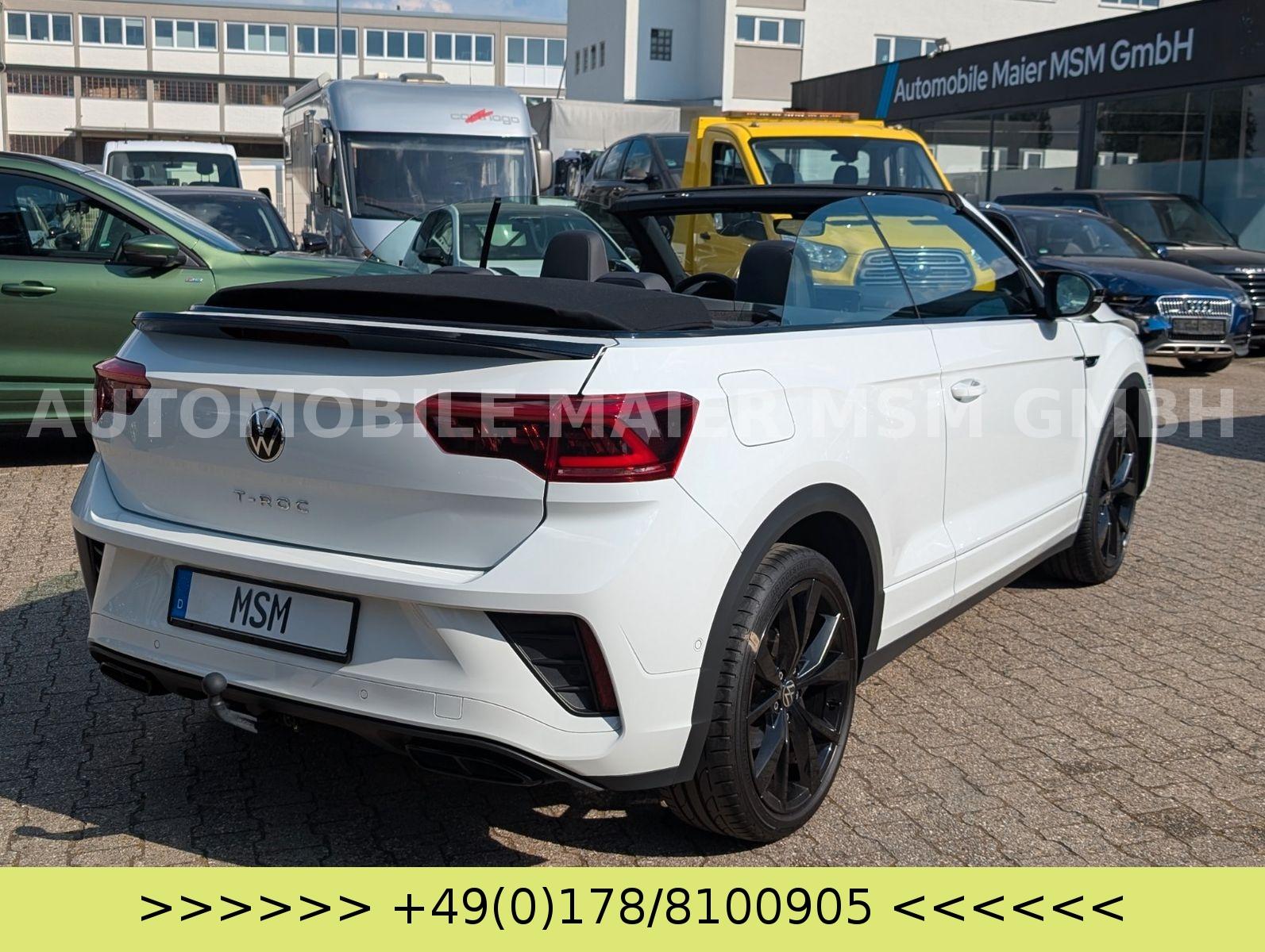 Volkswagen T-Roc Cabriolet R-Line Black  IQ LED AHK SHZ PDC