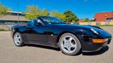 Porsche 968 Cabrio, H-Kennzeichen, dreifach schwarz. - Porsche 968: Cabrio