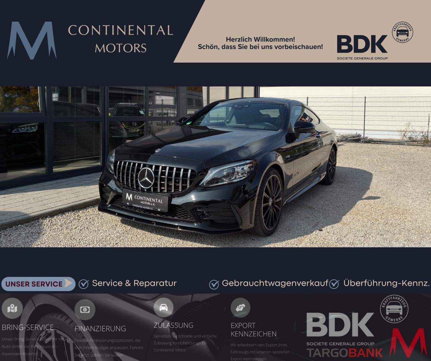 Mercedes-Benz C 43 AMG C Coupe 4Matic*Pano*Multibeam*Head Up*