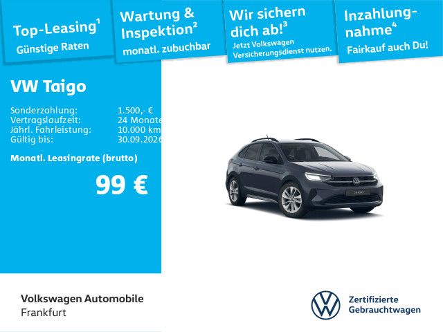 Volkswagen Taigo 1.0 TSI Goal NAV+LED+APP+ACC+FrontAssist