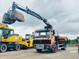 Mercedes-Benz 1722 mit Ladekran und HIAB Kran 071 - Hiab Ladekran