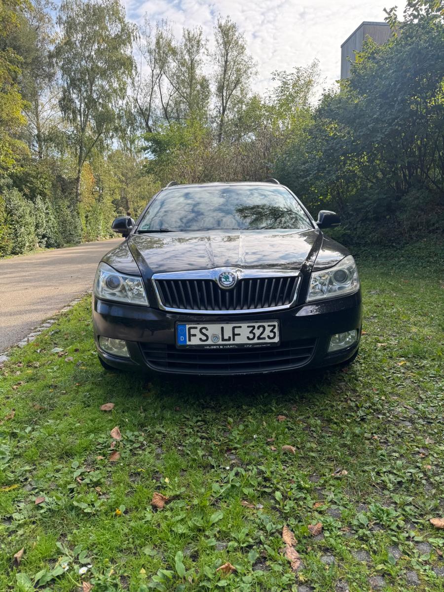 Skoda Octavia 2011 — rear view