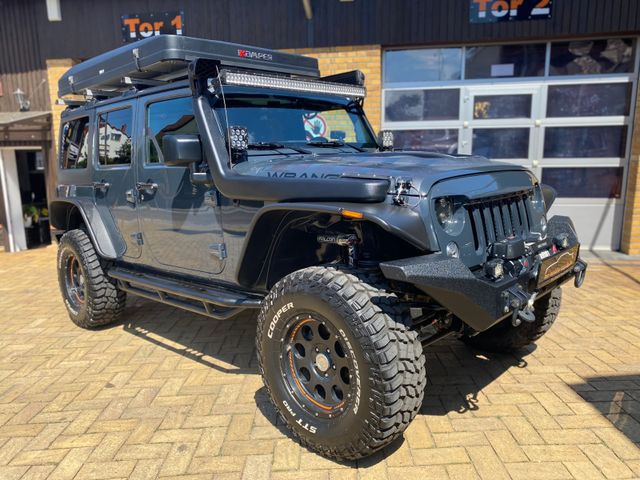 Jeep Wrangler 2.8 CRD Falcon Dachz. Markise Seilwinde