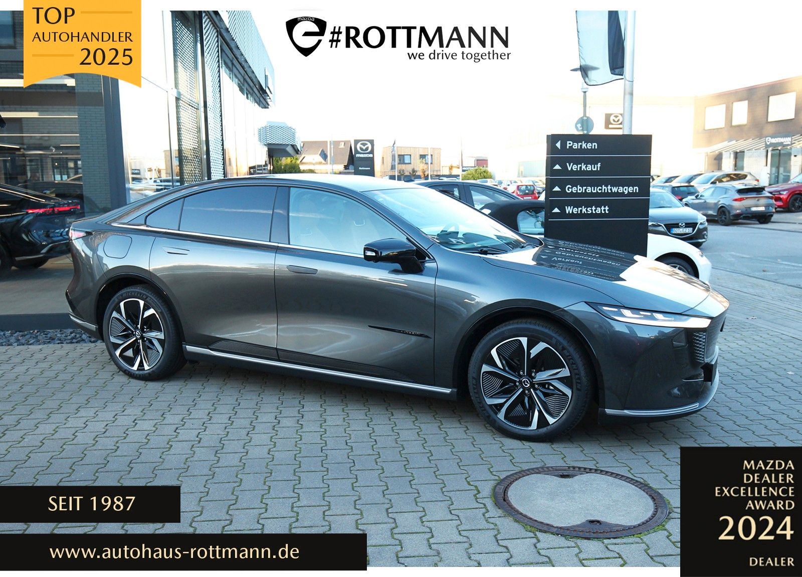 Mazda 6e EV 258ps Aut. Takumi Plus/Sony/360°/Leder/Pan