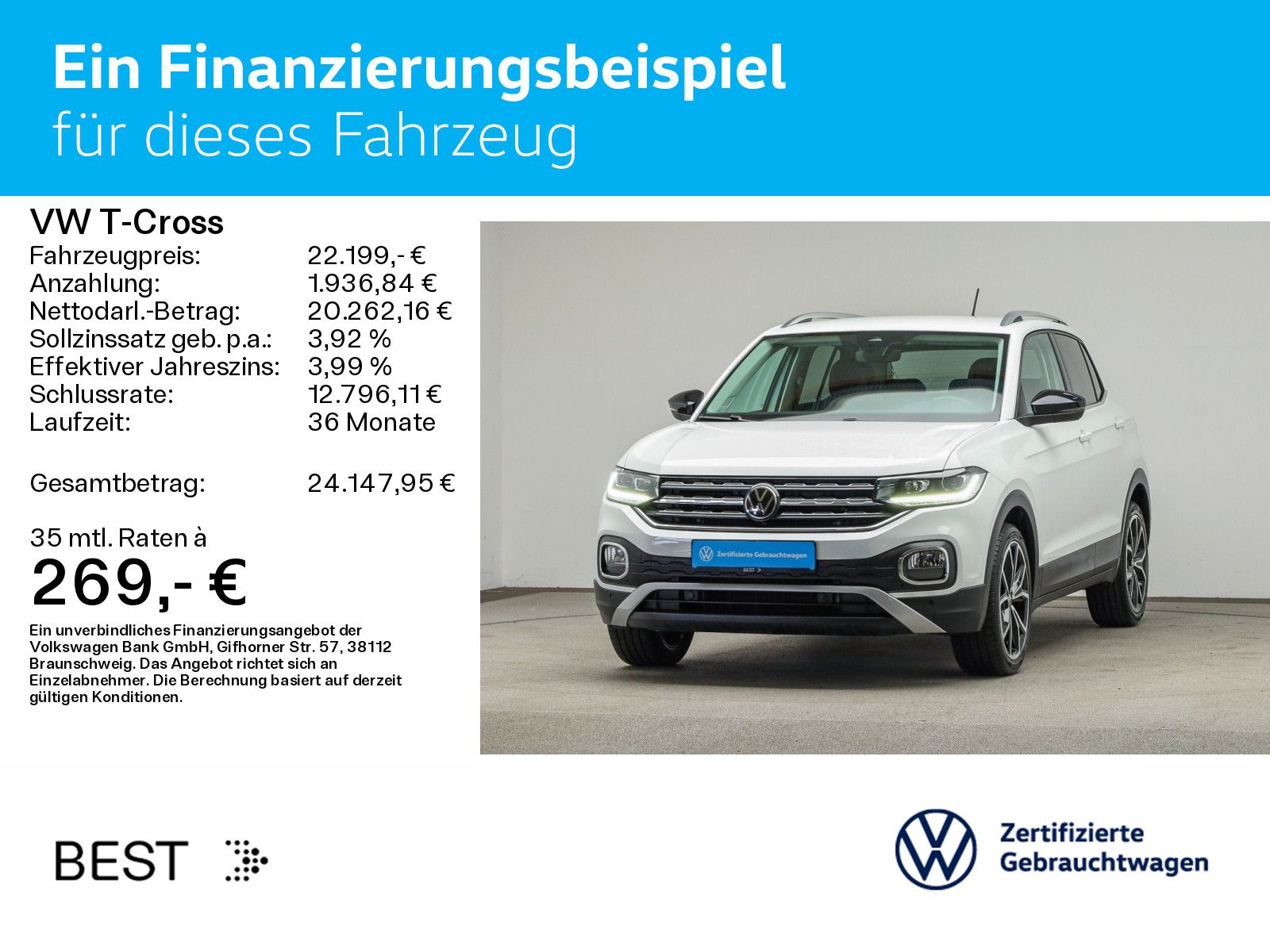 Volkswagen T-Cross 1.5 TSI DSG STYLE LED AHK KAMERA PDC SHZ foto 2