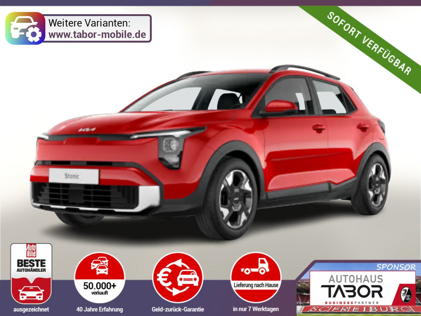 Kia Stonic MY26 MT SHZ Kam Nav 2xPDC LHZ UVP-24%*