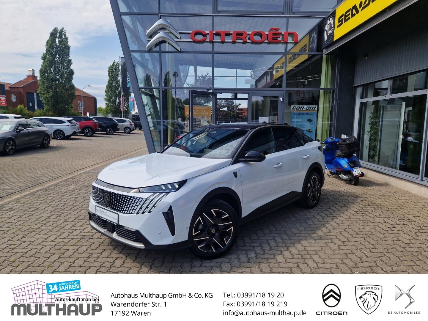 Peugeot 3008 Hybrid 145 GT LED ACC LenkradHZG Massagesit