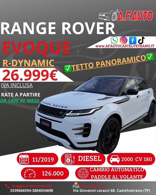 Image of Land Rover Range Rover Evoque