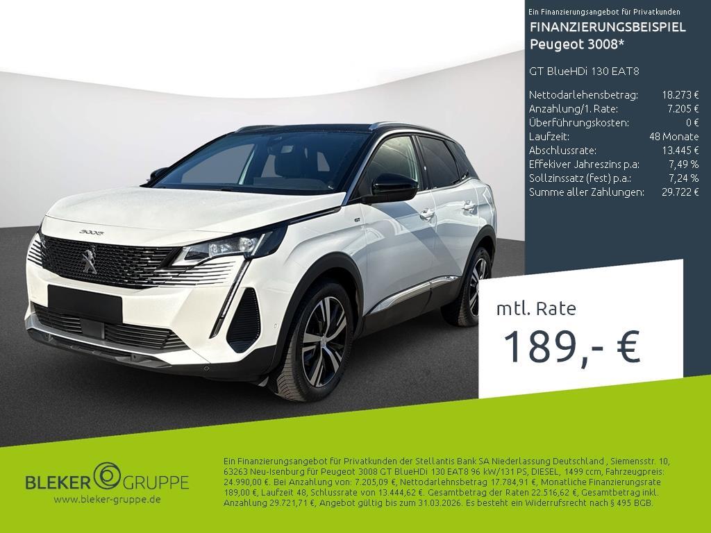 Peugeot 3008 GT BlueHDi 130 EAT8