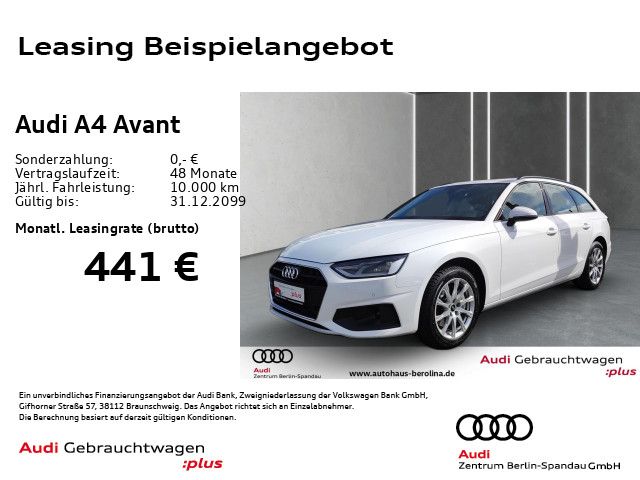 AUDI A4 Avant 40 TFSI S tronic *NAV+*PDC+*GRA*SHZ*