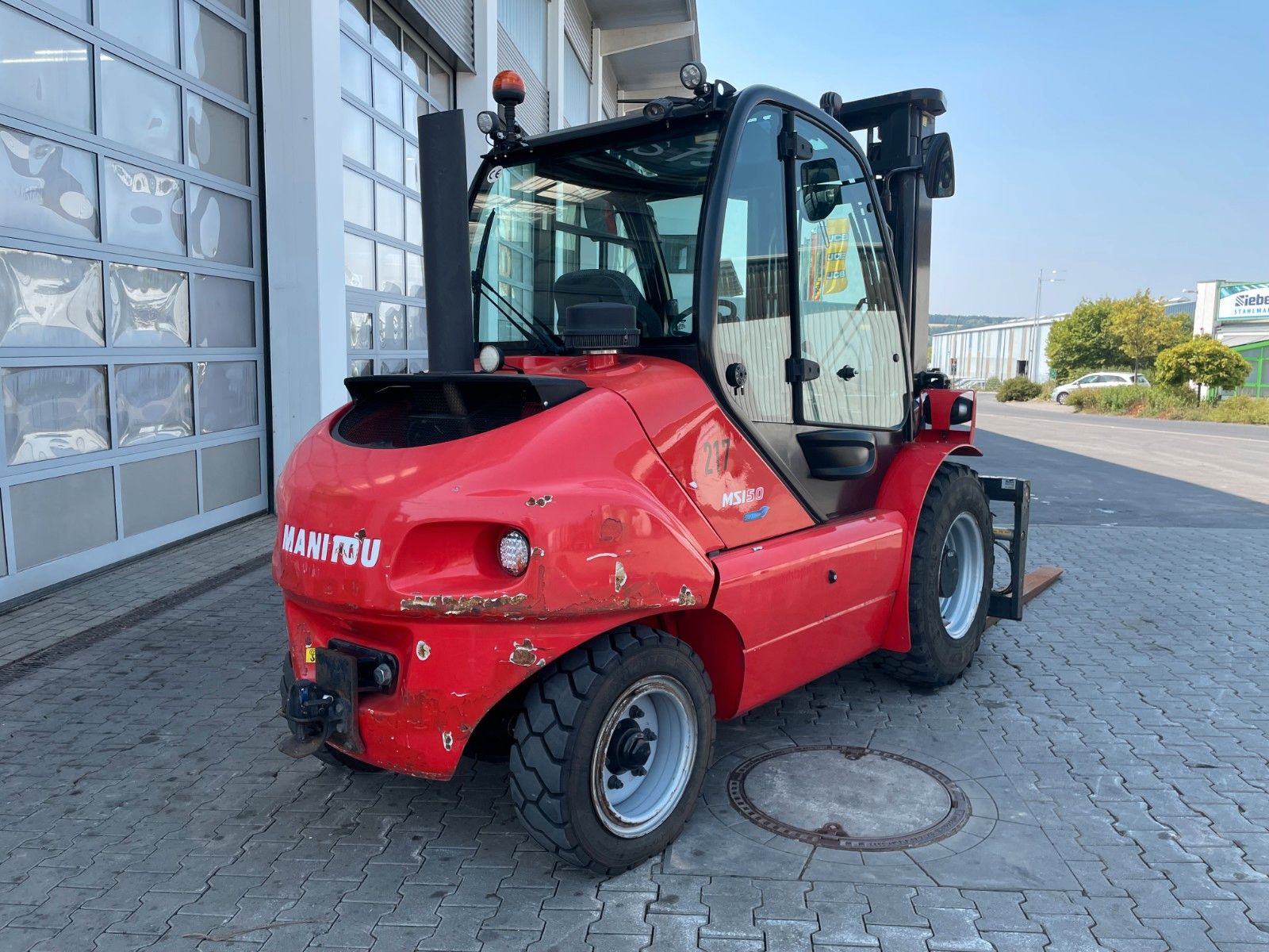 Fahrzeugabbildung Manitou MSI 50D / nur 4.094h / Geländestapler / ZV & SS