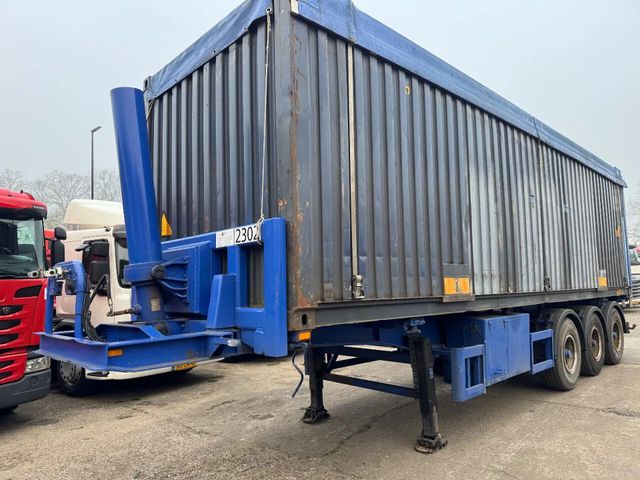Hendricks 20ft container Kippchassis 24V hydraulic Self su