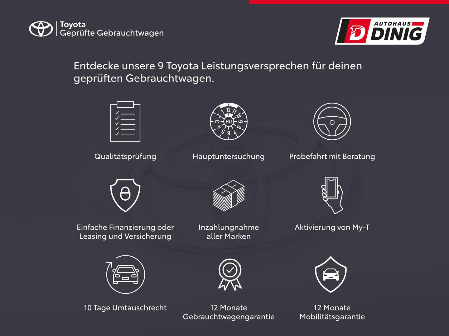 Toyota Proace Verso L1 Team Deutschland Mehrzonenklima 