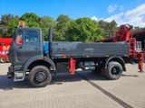 Mercedes-Benz 1928 V8 Diesel mit ATLAS Kran Zustand 1+
