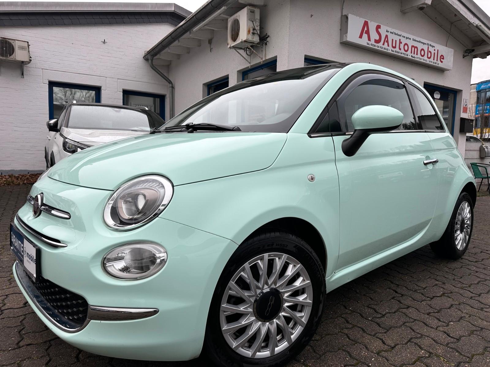 Fiat 500 0.9 Lounge PANORAMA+KLIMATR.+PDC+TEMPO.+EUR6