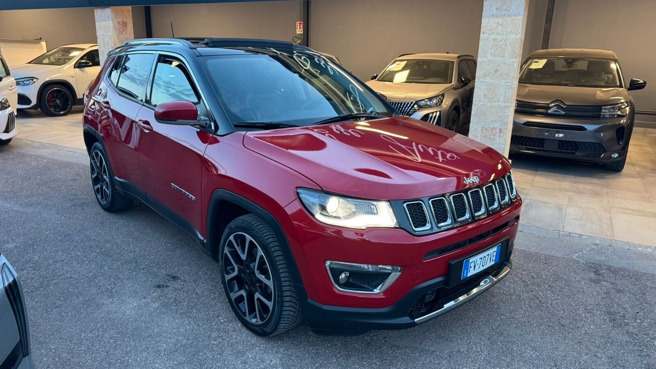 Jeep Compass 1.6 MTJ Red Pearl Tetto Pelle imagem 3