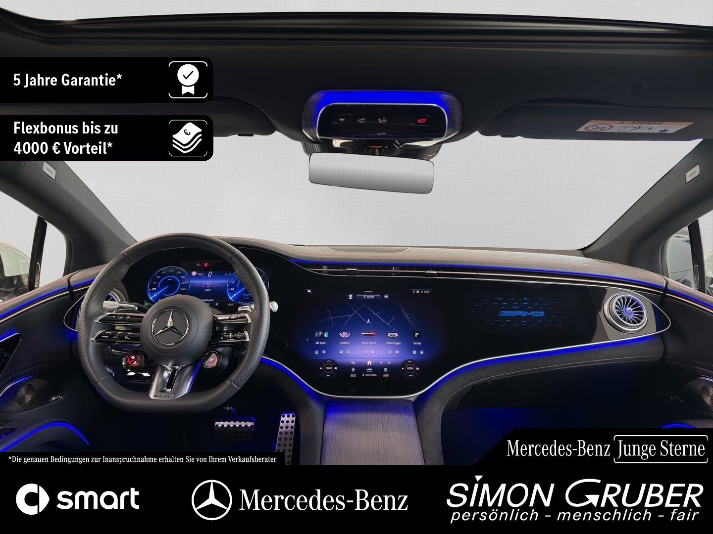 Fahrzeugabbildung Mercedes-Benz EQS 53 4M AMG 4*Massage/Sitzklima Mod 25 118kwh