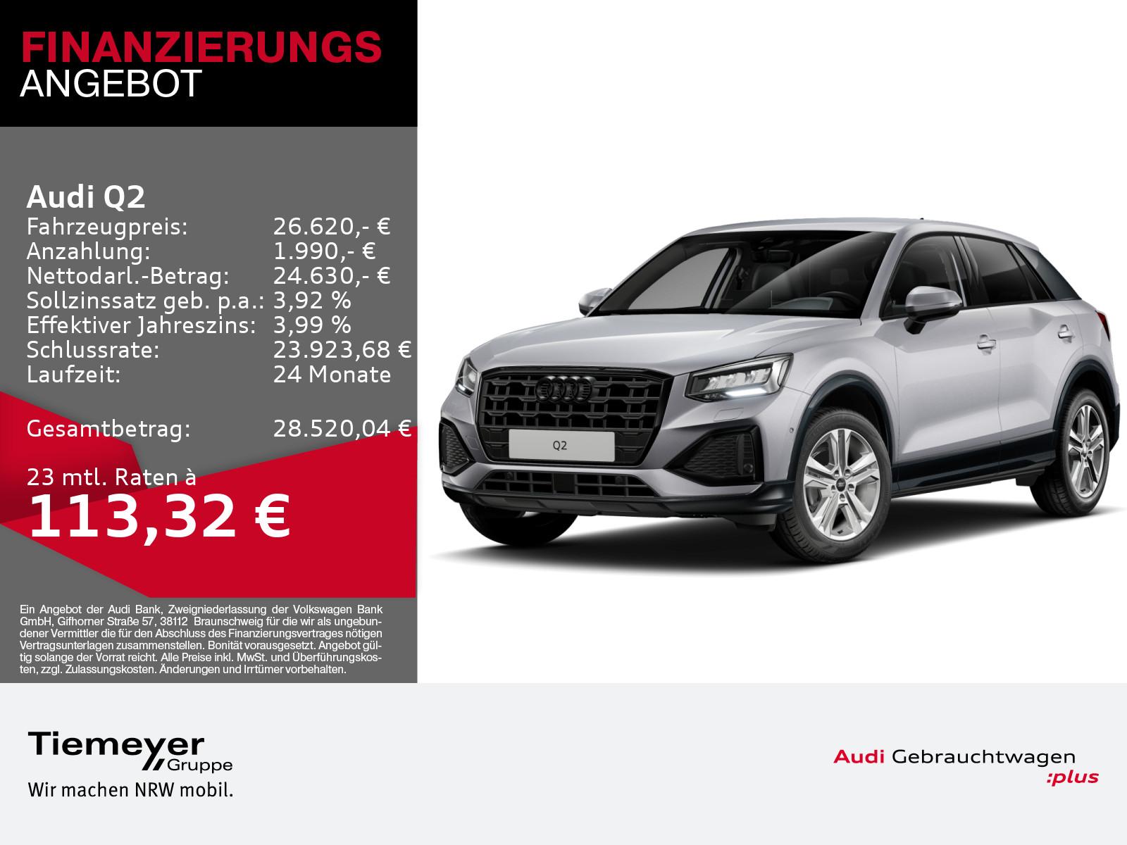Audi Q2 35 TFSI NAVI eKLAPPE KAMERA SPORTSITZE