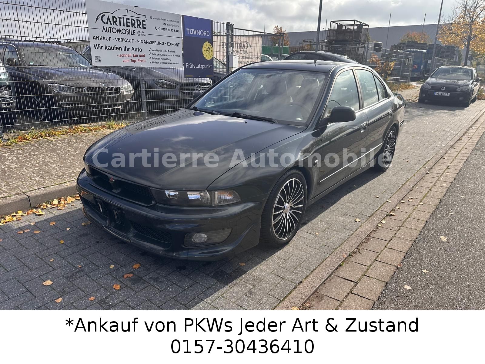 MITSUBISHI Galant 2,5L Nardi Torino Leder Schiebedach ALU