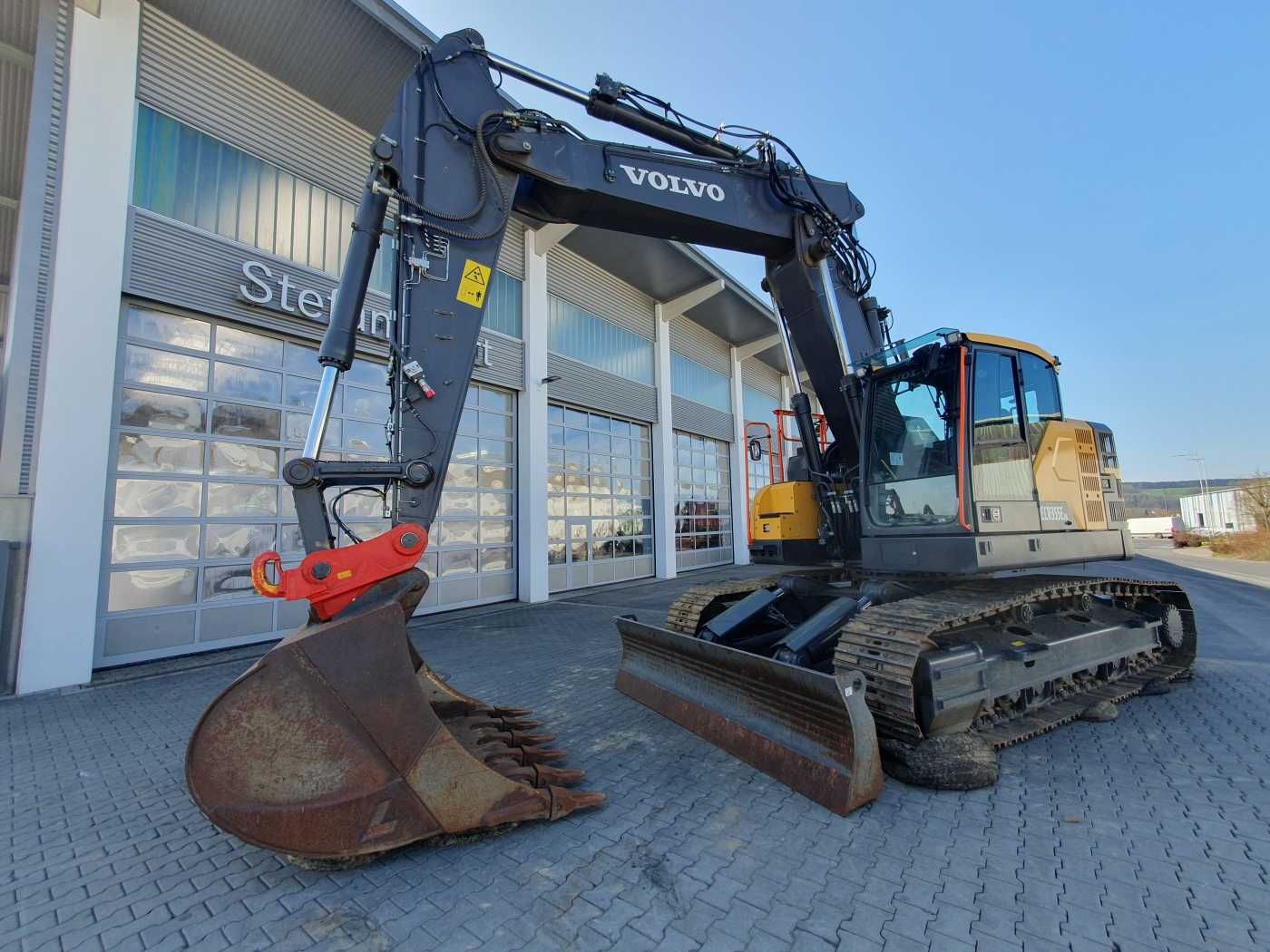 Fahrzeugabbildung Volvo ECR 355E NL / nur 534h! / HS25 / Schild / 1x TL