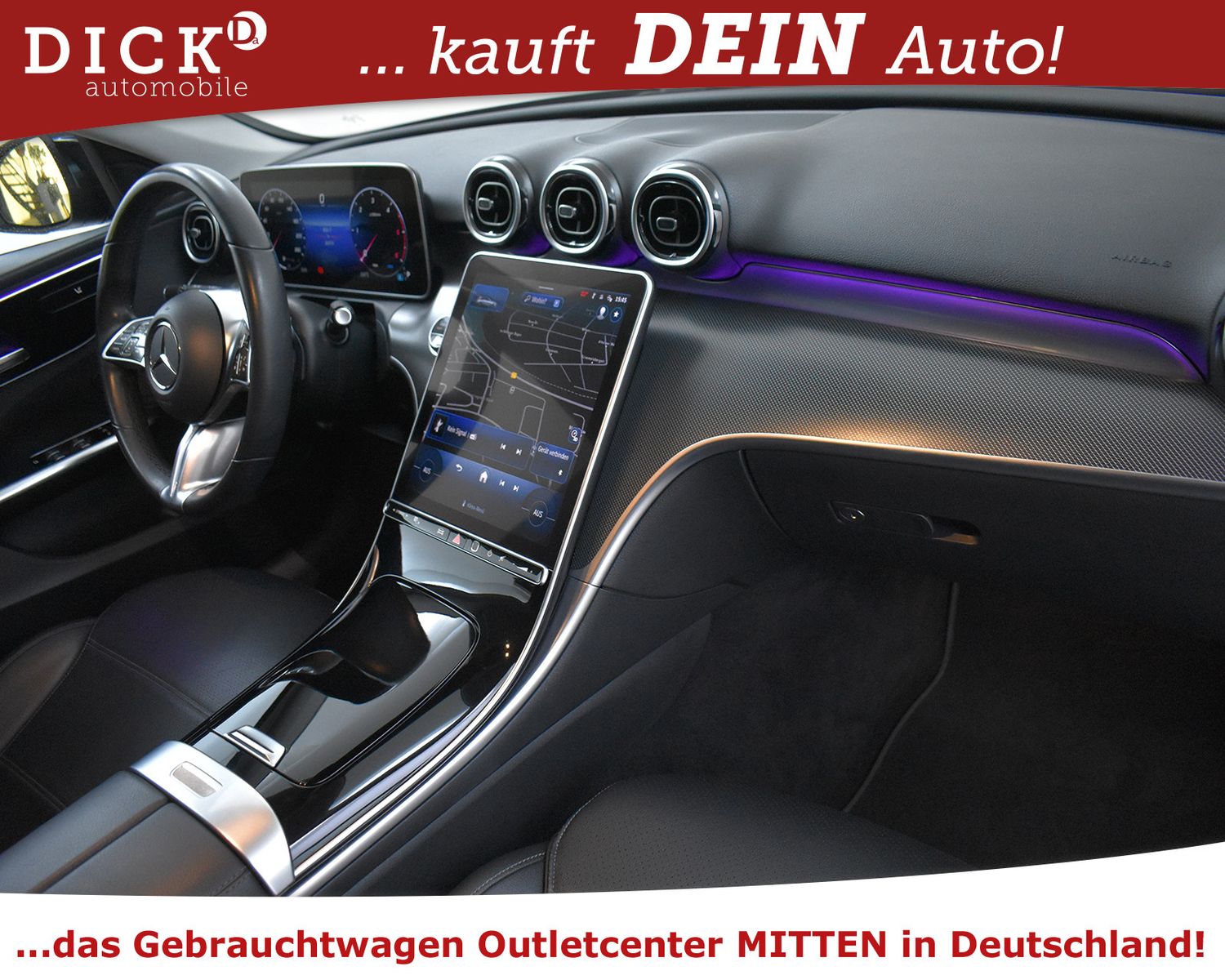 MERCEDES-BENZ C200d T 9G 2X Avantg NIGHT+VIRTU+KAM+LED+ADVENC+ - Image 12