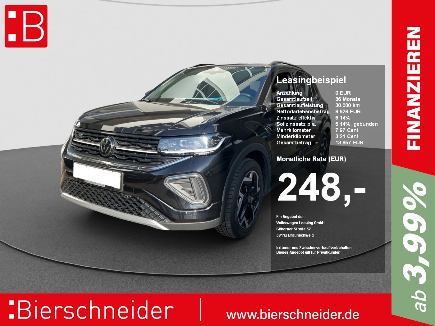 Volkswagen T-Cross 1.5 TSI DSG R-Line AHK KAMERA LED ACC NA