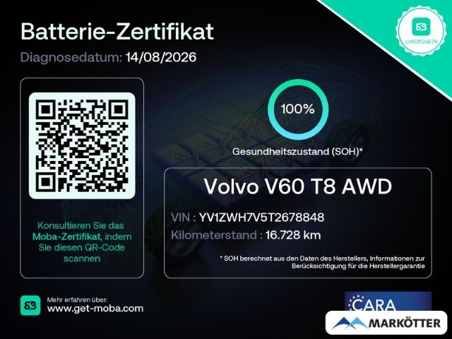 Volvo V60 T8 AWD Plus Bright Recharge 360°/ACC/S-Dach/ imagem 3
