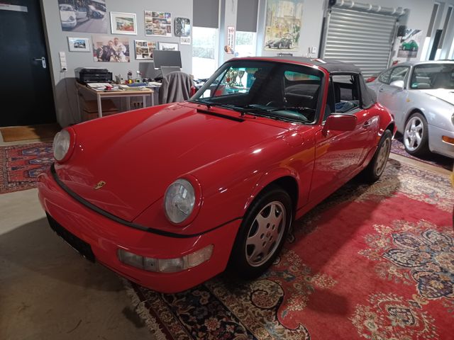 Porsche 964C2 Cabrio Carfax H Kennzeichen navi  ufrei