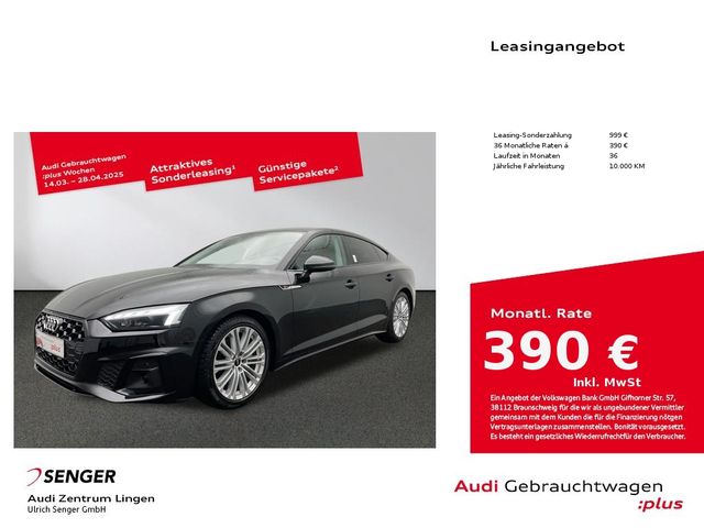 Audi A5 Sportback S line 40 TFSI quattro MMI Matrix