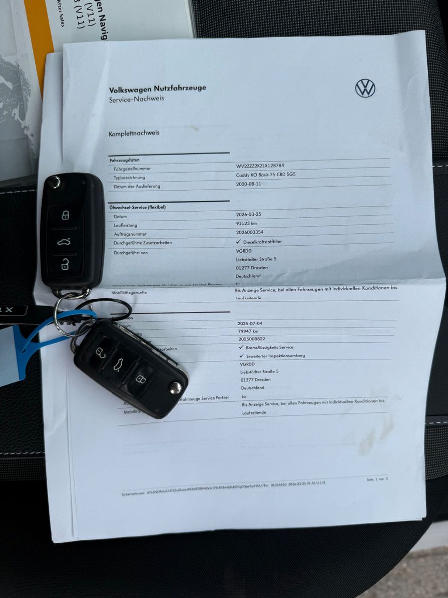 Caddy Nfz Kombi EcoProfi BMT*KLIMA*1.HAND*SCHECK