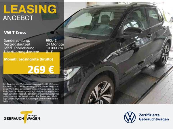 Volkswagen T-Cross 1.0 TSI R-LINE LM18 KAMERA LED NAVI ACC