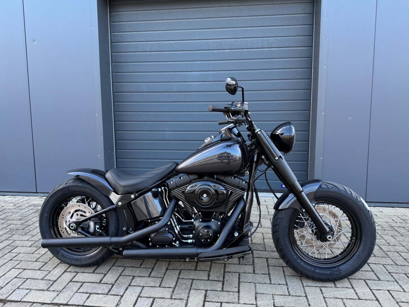 Harley-Davidson FLSTC Fat Boy Heritage 103 ABS Top Custombike