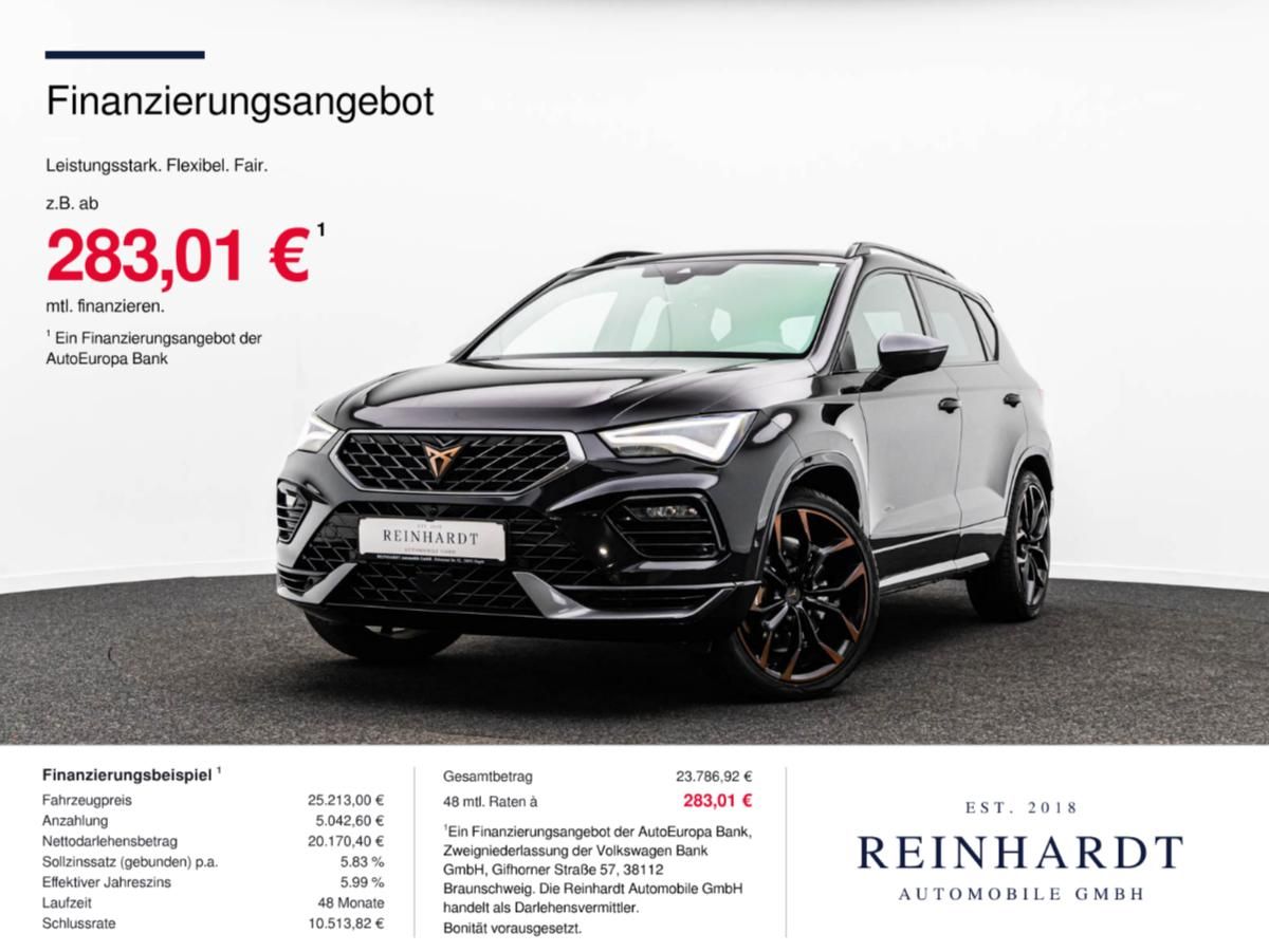 Cupra ATECA VZ EDITION 4DRIVE ACC/PANO/AHK/KESSY/AHK