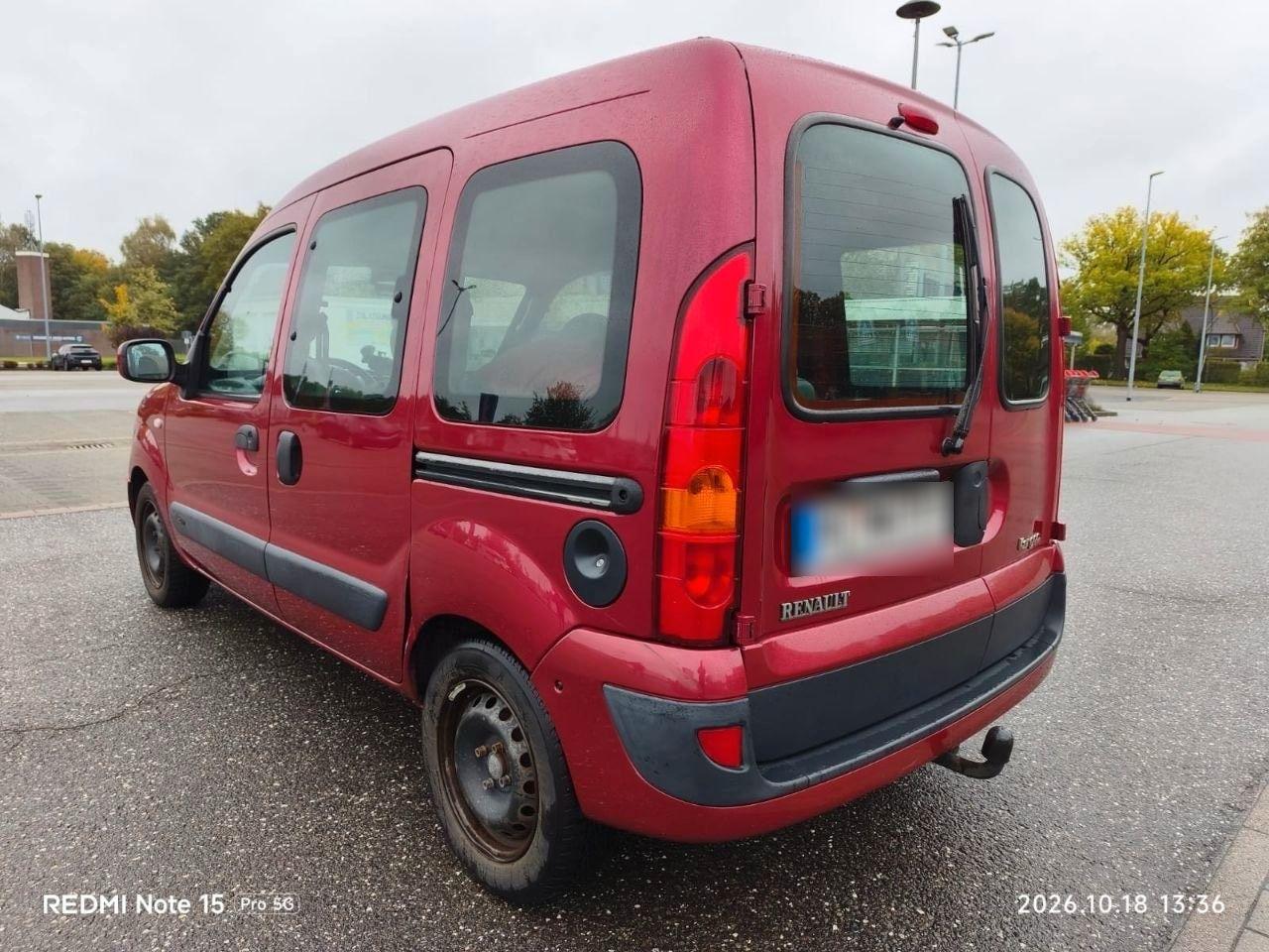 Renault Kangoo 2006 — engine 84 HP (62kW)