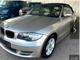BMW 118i Cabrio - - mit Benzin-Antrieb: Gold, Cabrio