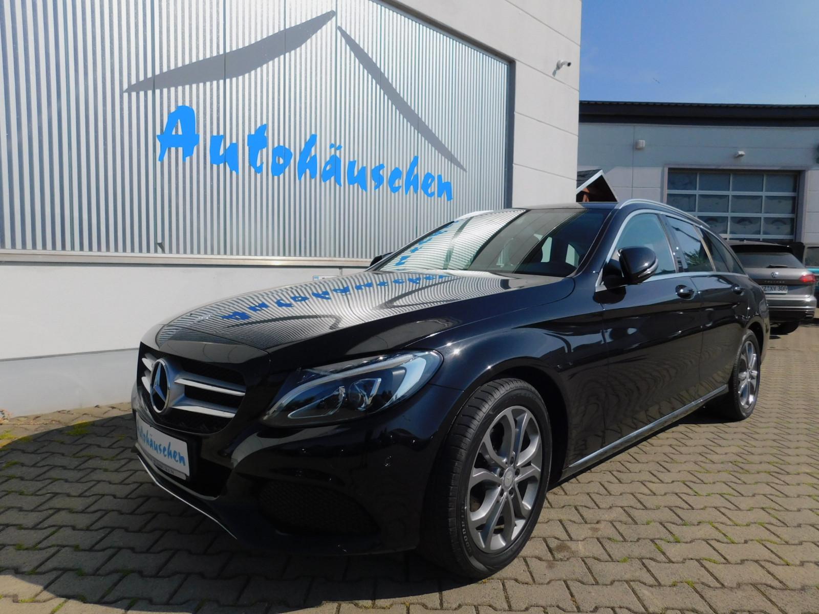 Mercedes-Benz C 180 Avantgarde T-Modell Teilleder/LED/Navi/M+S