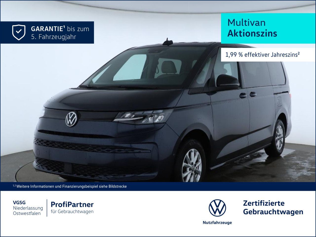 Volkswagen Multivan Lang AHK Navi Kamera Bluetooth LED