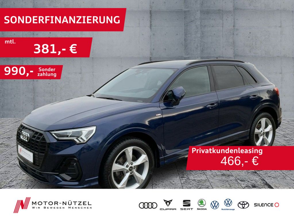 Q3 35 TDI S-TR S-LINE 5JG+LED+NAV+AHK+ACC+SHZ+19