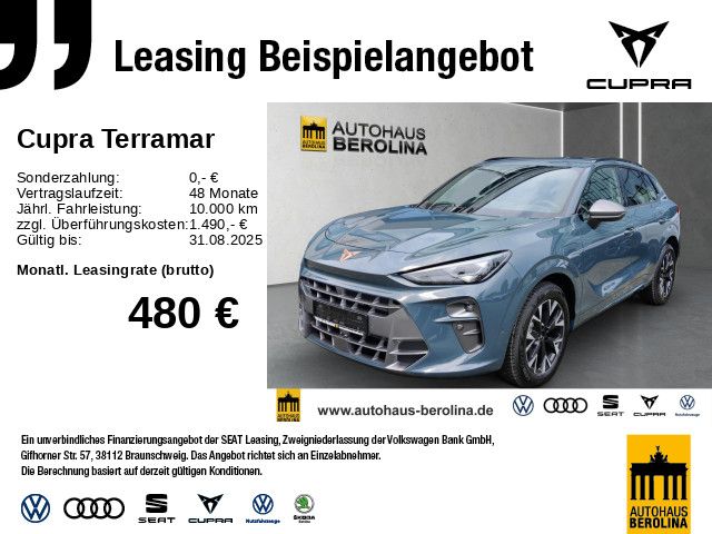 Vorschaubild: CUPRA Terramar 1.5 e-Hybrid DSG *ACC*HuD*NAV*R-CAM* (Fahrzeug-Nr. 247021)