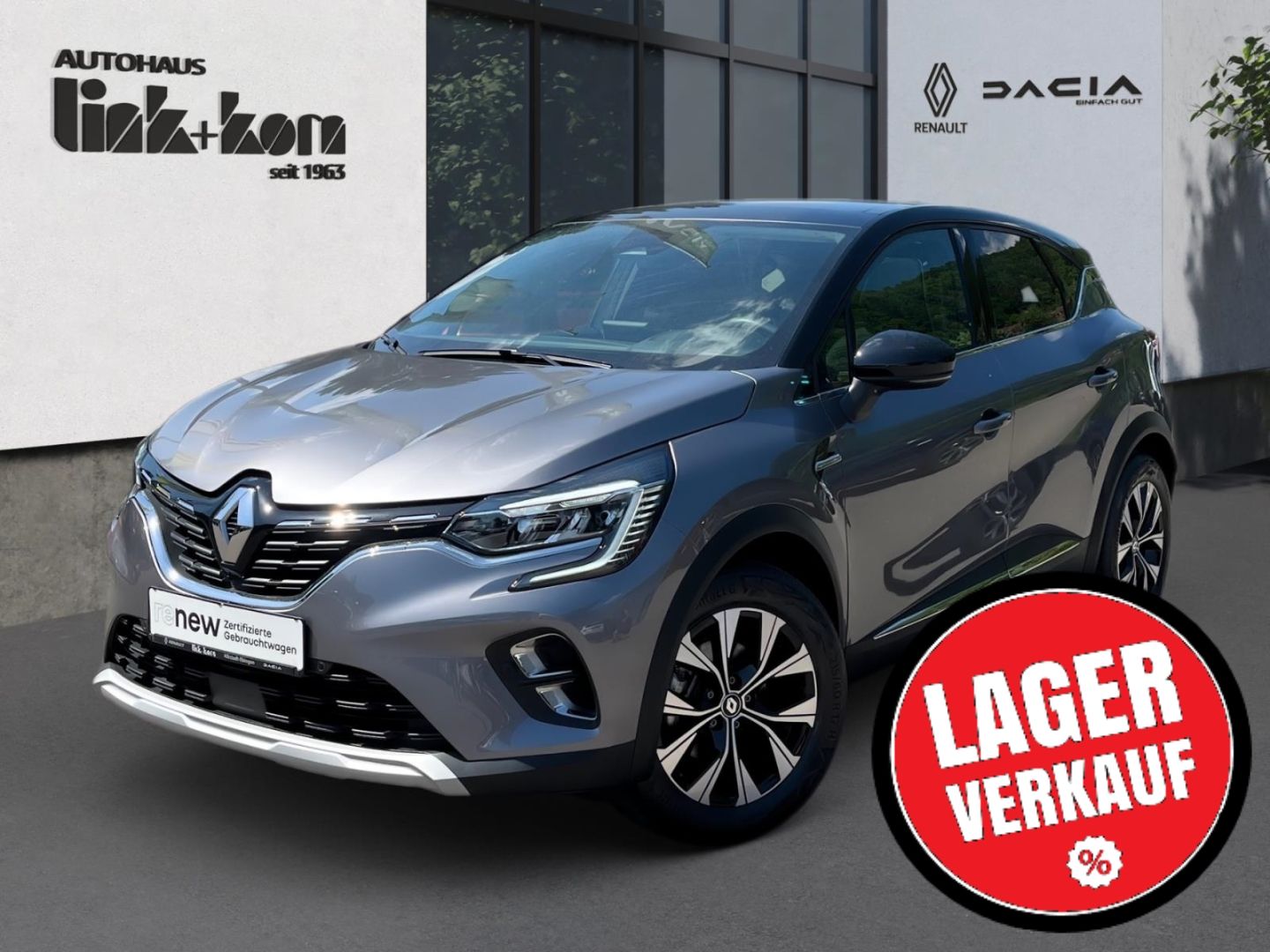 Renault Captur Techno E-Tech Full Hybrid 145 El. Panodac