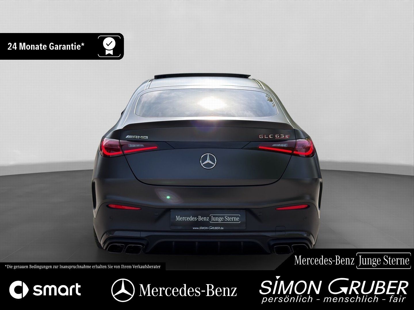 Fahrzeugabbildung Mercedes-Benz GLC 63 S E Perfo Coupe Active Ride Carbon magno