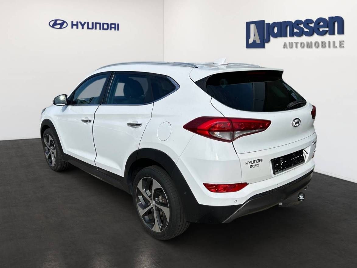Fahrzeugabbildung Hyundai TUCSON 1.6 GDi Turbo 7-DCT 4WD Premium, Sicherhe