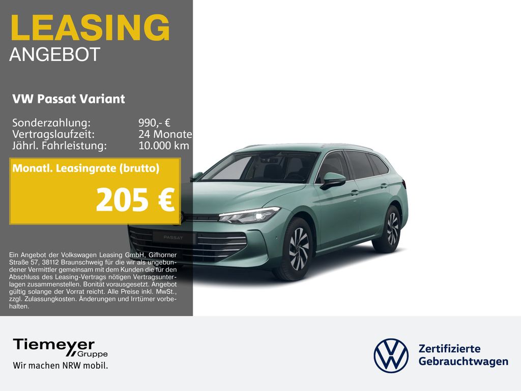 Volkswagen Passat Variant 2.0 TDI DSG BUSINESS AHK NAVI 360