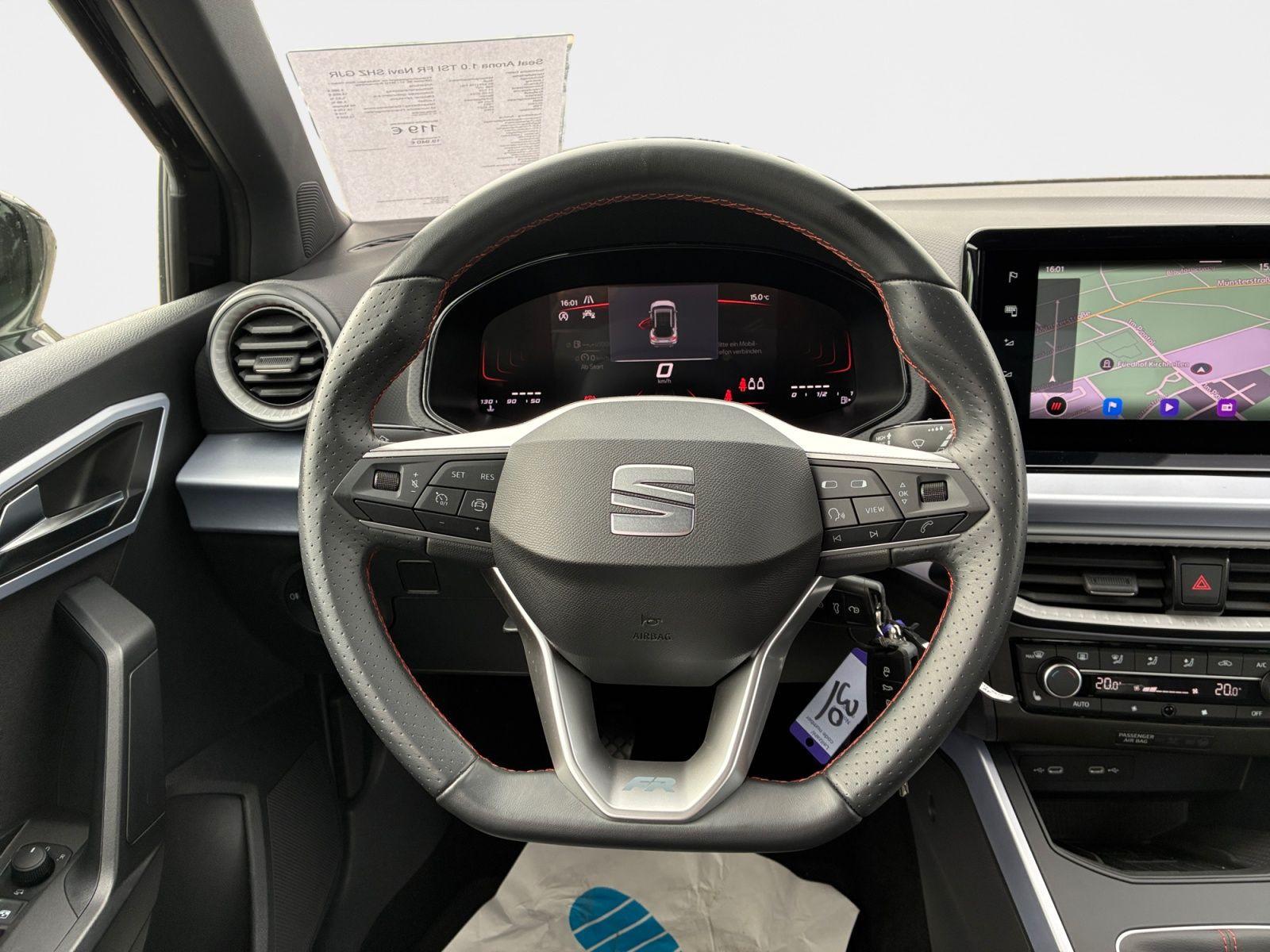 Seat Arona 1.0 TSI FR Navi SHZ GJR